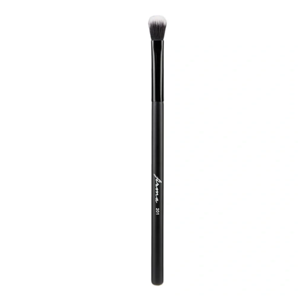 Firma Beauty 201 Tall Blender Eyeshadow Brush Black Synthetic Bristles NEW‎